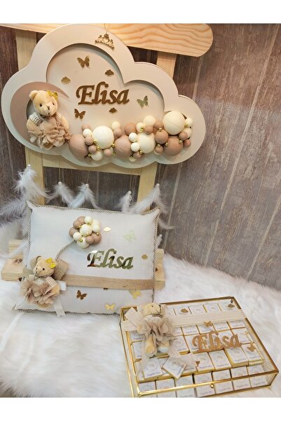 ARMAGAN BEBEK NİKAH ŞEKERİ Bebek Kapı Süsü, Takı Yastıgı,Cam Kutu Çikolata