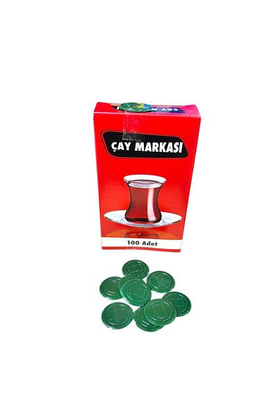 TOMBİ-X Round Green 100 Pcs Tea Brand