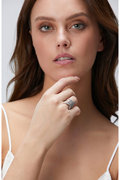 Network Silver Kadın Yüzük