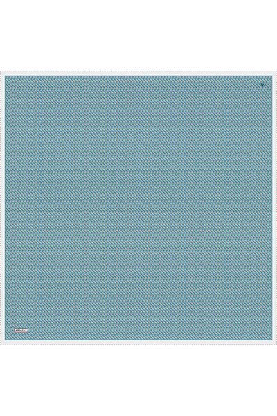 Armine Eșarfă de mătase vara 2025 - 9307-37 twill albastru metalic