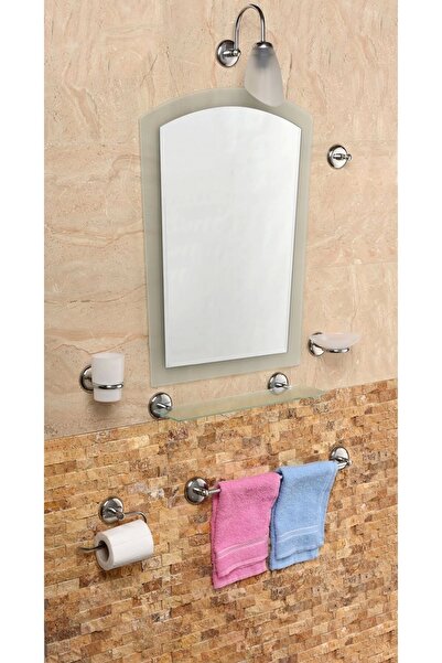 Genel Markalar Çift Cam Gül Ayna Seti Paslanmaz