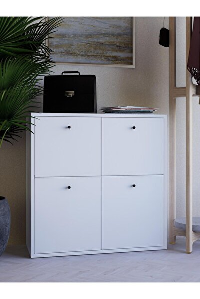 Detamob Çok Amaçlı Dolap, Raflı Ayakkabılık, Banyo Dolabı, Mutfak Dolabı, 1. Sınıf Mdf