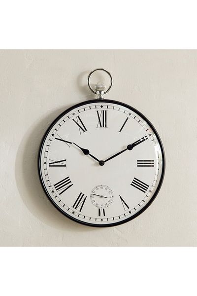 Home Box Mido Wall Station Clock 30x5x38 cm