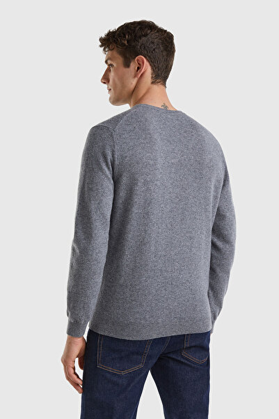 United Colors of Benetton Men's Anthracite Sweater (Model Code: 123A1002U1G34)