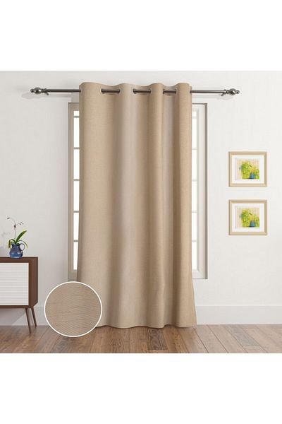 Home Box Amity Dupioni Single Curtain 140x240 cm