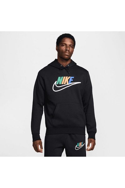 Nike NIKE men's sweatshirt CLUB BB HDY FUTURA BLOCK - FZ0772010