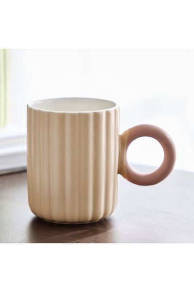 Home Box Trendy Mug with Round Handle 400 ml