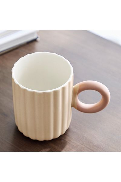 Home Box Trendy Mug with Round Handle 400 ml