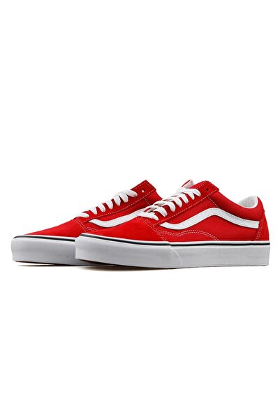 Vans 0a4bv5jv61-r Ua Old Skool Unisex Spor Ayakkabı Kırmızı