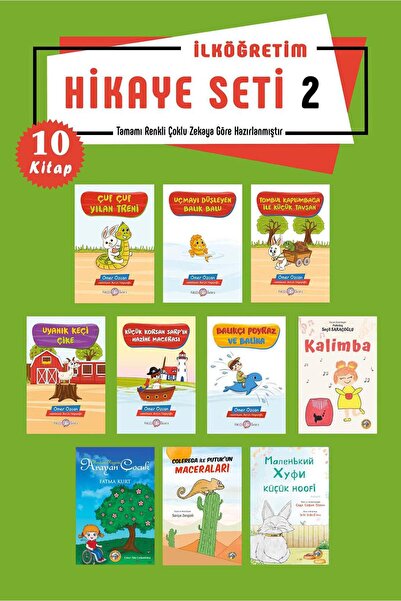 Akıllı Zebra Ilköğretim Hikaye Seti 2 - 10 Kitap -