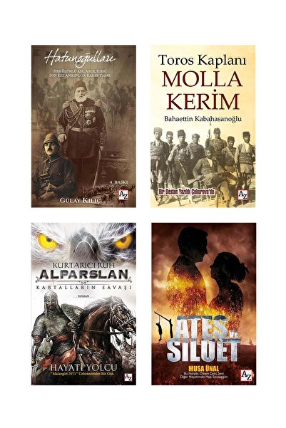 Az Kitap Tarihi Romanlar Seti - Gülay Kılıç, Bahaettin Kabahasanoğlu, Hayati ...