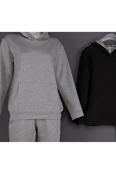 Baveno Σετ casual αθλητική φόρμα Baveno Unisex με κουκούλα