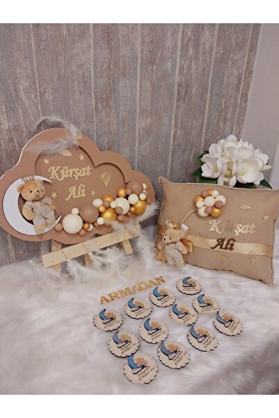 ARMAĞAN BEBEK NİKAH ŞEKERİ Bubble Bebek Kapı Süsü ,Takı Yastıgı,Bebek Magnet