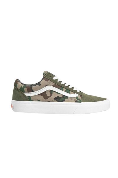 Vans Old Skool vzorované zelené tenisky