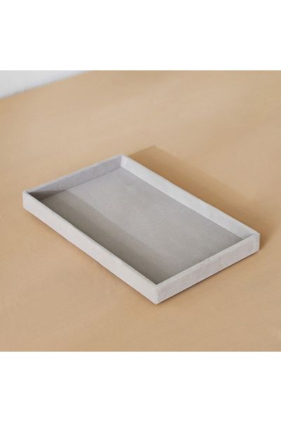 Home Box Velour Jewellery Tray