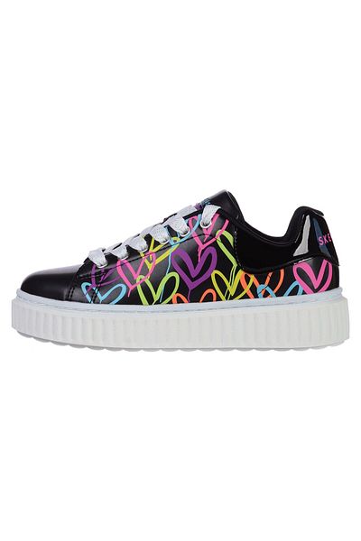 SKECHERS SKECHERS children's sports shoes HI RIDGE - HEART TAK - 314076LBKMT