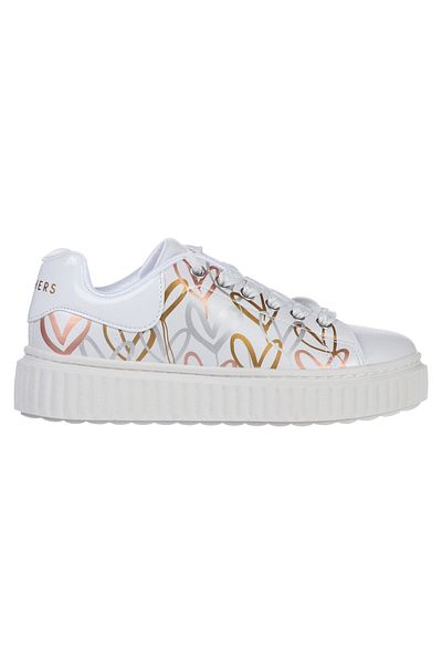 SKECHERS Pantofi sport SKECHERS pentru copii HI RIDGE - HEART TAK - 314076LWTGD