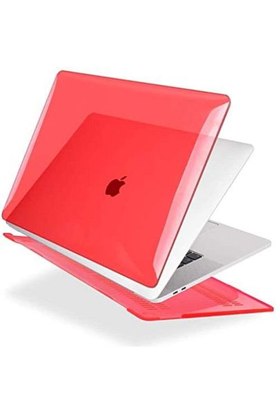 STOREMAX Codegen Apple 13" MacBook Pro A2338 M1 Crystal Red Protective USB Converter