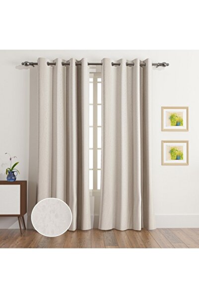 Home Box طقم ستائر إزرا جاكار من أونتاريو مكون من قطعتين مقاس 140×240 سم