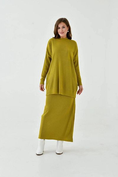 NİSUM MODA Pocket Detail Selvim Kit Skirt Suit