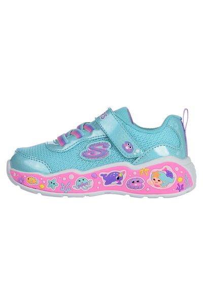 SKECHERS Pantofi sport SKECHERS pentru copii PLAY SCENE - FUN SQU - 303158NTQMT
