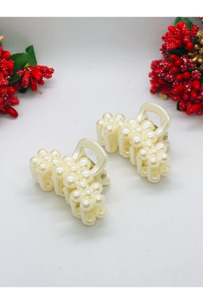 İnDerin 2 bucăți de închizătoare cu perle mici