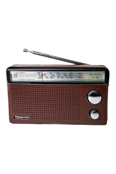 PANASONIC 3-Band Battery Operated FM/MW/SW Radio RF-562DD2 Black/Noir