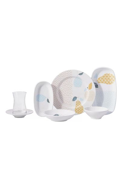 KORKMAZ Doğa Collection 26 Piece Breakfast Set A8718