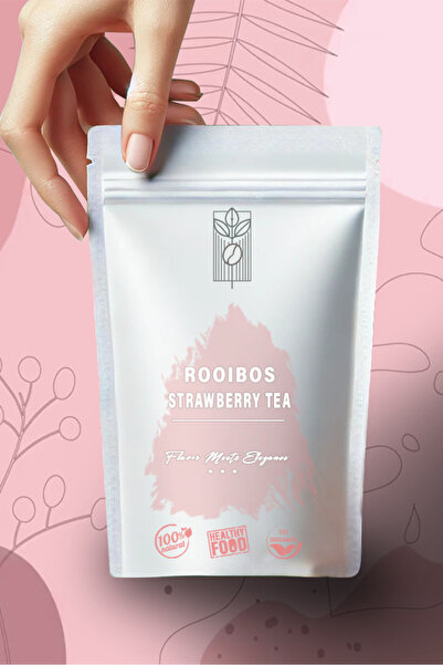 Mel and Mira Premium Çilekli Rooibos Çayı 50g, Strawberry Rooibos Tea