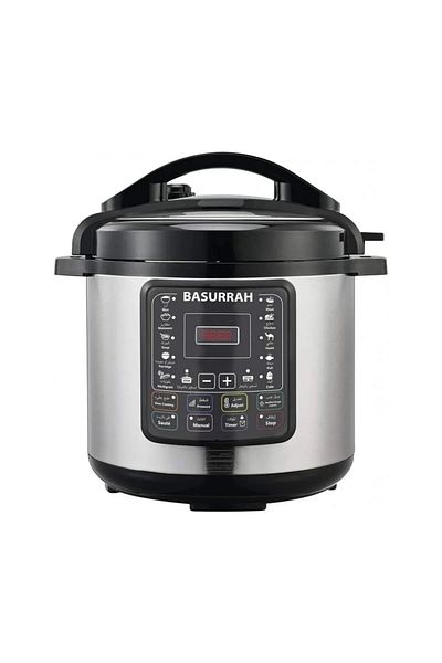HIC Basurrah Electric Pressure Cooker 6 Liters