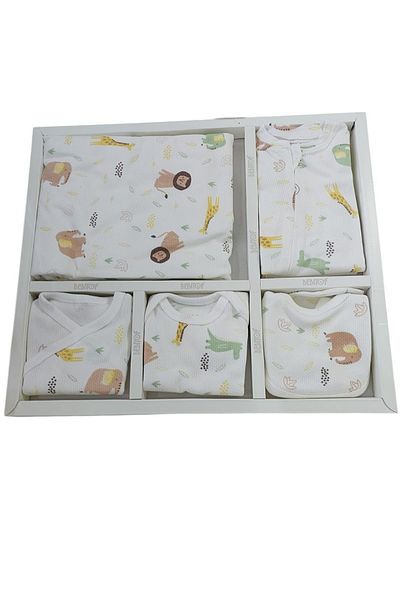 Bebitof Giraffe Pattern Jacquard Set of 10 Zibin