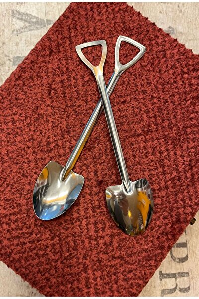 ŞIK 2 Adet Özel Tasarım Tatlı Kaşığı