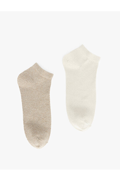 Koton Комплект от 2 чифта многоцветни чорапи
