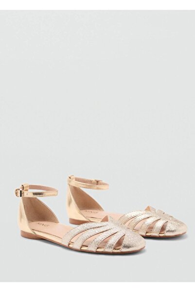 MANGO Kids Striped Sandals