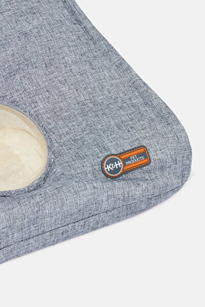 K&H Pet Products Universal Mount Kitty Sill With Hood, Grey