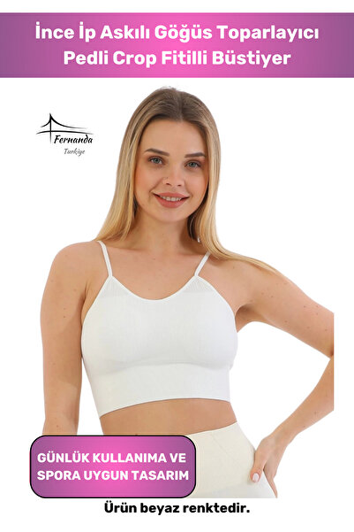 Fernanda New Season Ribbed Crop Toparlayıcı Sports Daily Fitter Finder