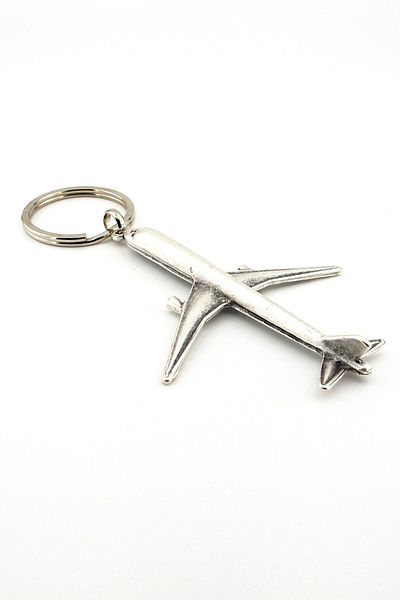 Solfera Passenger Airplane Pilot Captain Stewardess Airlines Aircraft Metal Keychain Kc182