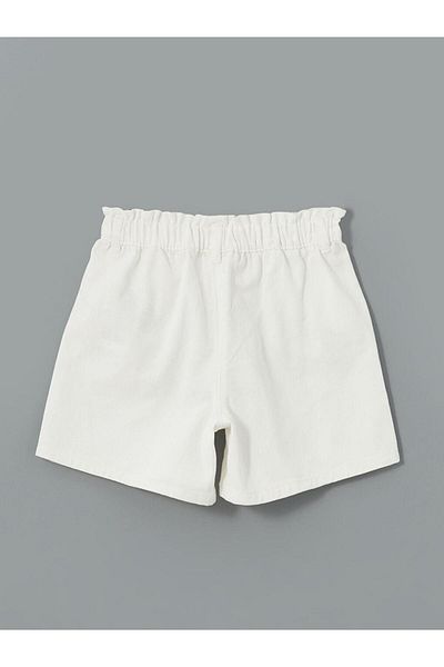 LC Waikiki LCW Kids Basic Girl's Shorts with Elastic Waist