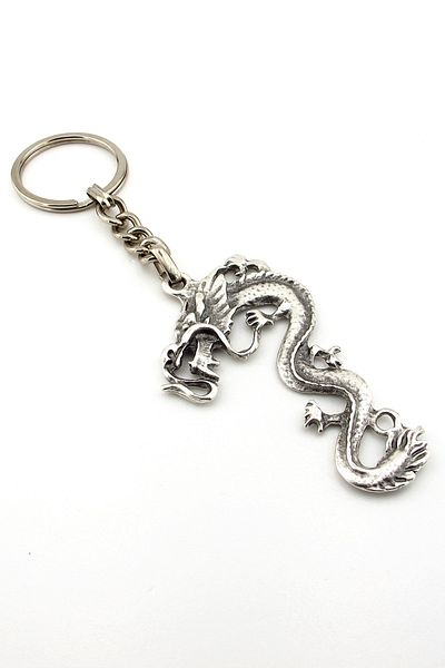 Solfera Dragon Dragon Feng Shui Luck Magnificence Symbol Metal Keychain Kc183