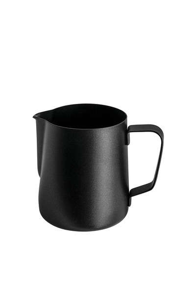 ALMUFARREJ حليب باتشر لتحضير القهوة (أسود، 350 مل)