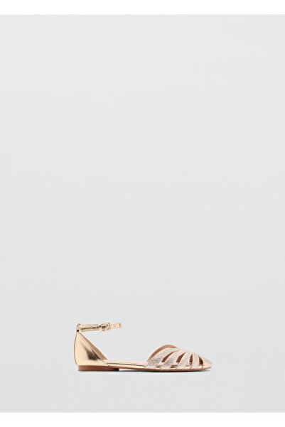 MANGO Kids Striped Sandals