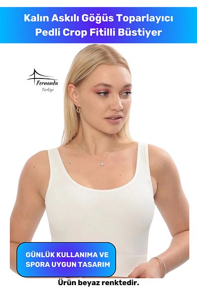 Fernanda Special Series Military Chest Tulip Depression Sports Casual Crop Toparlayıcı
