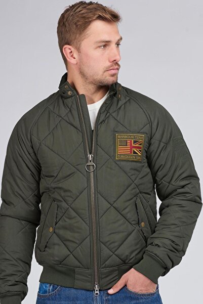 Barbour Int. Steve Mcqueen Kapitone Ceket Sage