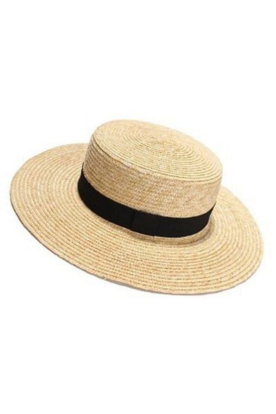 Trenderrs Women's Organic Knitted Straw Hat