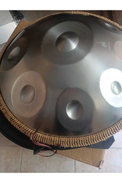 Lucetta PROFESYONEL SİLVER İTHAL HANDPAN HANGDRUM FUL SET