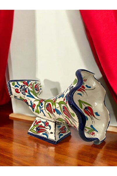 STORESZA El Yapımı Dekoratif Çini Gramofon - Özel Tasarım