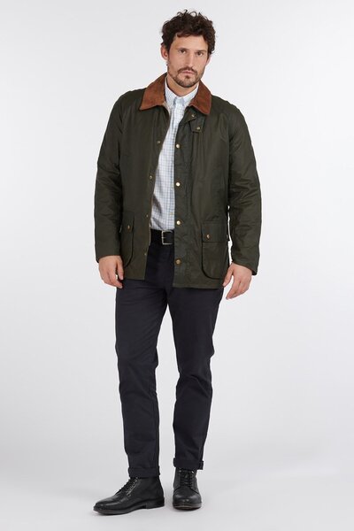 Barbour Lightweight (4OZ) Ashby Yağlı Ceket Ol51 Olive