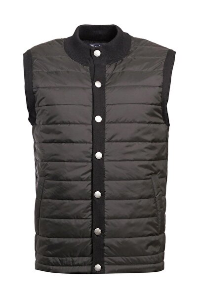 Barbour Essential Zip Kapitoneli Yelek Bk31 Black