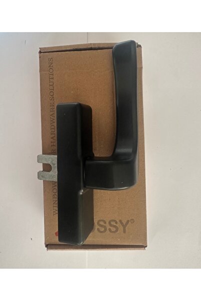 BOSSY TEK MAÇA ALÜMİNYUM CEPHE PENCERE KOLU(SİYAH)