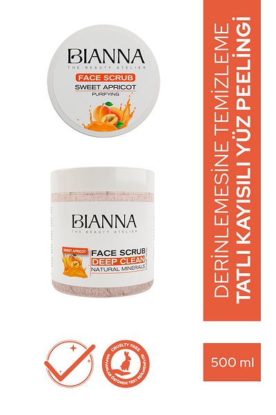 Bianna Peach Extract Facial Peeling Revitalizing & Purifying & Balancing - 500ml